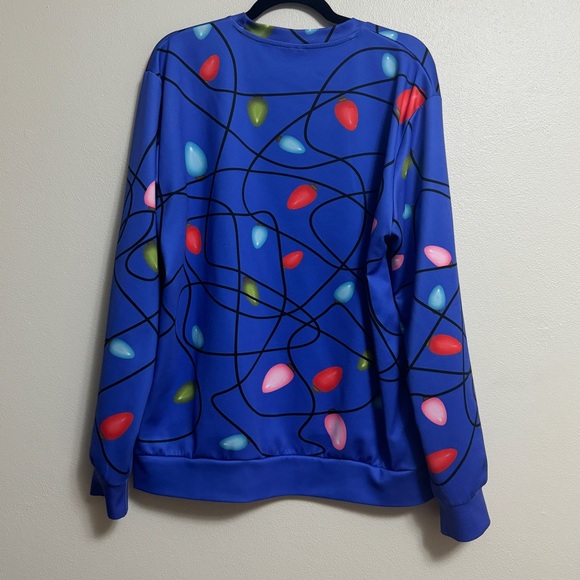 Large Christmas light shirt unisex - Picture 4 of 8